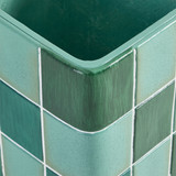 Tile Decorative Large Floor Planter [MUSHTILDPW25]