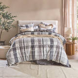 Omari Check European Pillowcase [HABBOMARIE25]