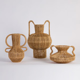 Geneva Jute Vase [MUSHGENJVS25]