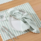 Millie Stripe Scallop Napkin 4 Pack [HABLMILSNS25]