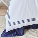 Hotel Luxury Navy Quilt Cover Set [HILTBHOTQC25B]
