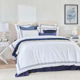 Hotel Luxury Navy Quilt Cover Set [HILTBHOTQC25B]