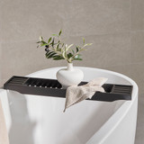 Sanctuary Black Bath Caddy in Black by MUSE | Pillow Talk