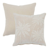 Aruba Embroidered Velvet Palm Cushion [MUSLARUBA25]