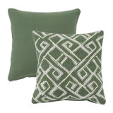 Allora Embroidered Geo Cushion [MUSLALLOR25]