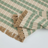 Lexi Green Cotton Jute 180cm Floor Runner [HABLLEXFR25A]