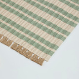 Lexi Green Cotton Jute 180cm Floor Runner [HABLLEXFR25A]
