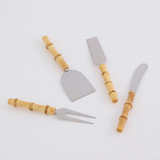 Bamboo Cheese Knife Set of 4 [MUSLBAMCKS25]