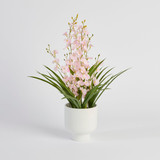 Artificial Potted Spring Spider Orchid [MUSHPOTSOS25]