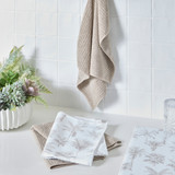 Bangalow Palm Microfibre Kitchen Towel Set of 3 in Natural by Essentials | 3 Pack - Pillow Talk