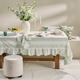 Piper Stripe Ruffle Table Cloth [HABLPIPTCS25]