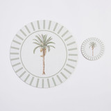 Bangalow Green Palm Cork Placemat Set of 6 [MUSLBANPPS25A]