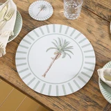 Bangalow Green Palm Cork Placemat Set of 6 [MUSLBANPPS25A]