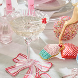 Bow Cocktail Glass Straw Pack in MultiColour by Habitat | 4 Pack - Pillow Talk