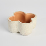 Clover Scalloped Decorative Pot [HABHCLOPS25]