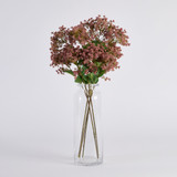 Artificial Fall Flower Spray in Pink, White by MUSE | Pillow Talk
