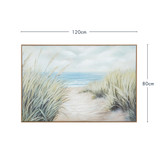 Seaside Reflections Framed Canvas Wall Art [MUSLSEAFW25]