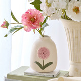 Addie Flower Vase in WhitePink by MUSE | Pillow Talk