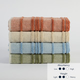 Ivy Stripe Turkish Cotton Towel Range [MUSBIVYTS25]