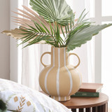 Halo Stripe Vase in CreamWhite by MUSE | Pillow Talk