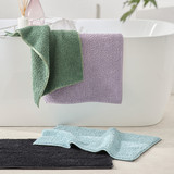 Eden Bath Mat in Black, Blue, Green, Lilac, Natural by Habitat | 50x70cm - Pillow Talk