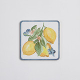 Sicily Lemons Cork Coaster Set of 6 [MUSLNW2CPS25]