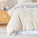 Mayana Waves Tufted Quilt Cover Set [HABBMAYAQC25]