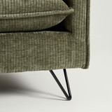 Picolly Green 3 Seater Sofa [MUSLPICOS24C]