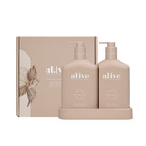 Apricot & Sweet Fig Body Wash & Lotion Duo in SweetFig by Al.ive Body | Pillow Talk