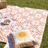 Solaire Sun Tile Check Picnic Mat [SUNLSUNTIL25]