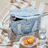 Paradiso Palm Cooler Bag in LightBlue by Sundays by Pillow Talk | Pillow Talk