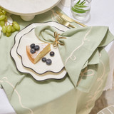 Aubrey Bow Embroidered Table Runner [HABLAUBTCS25]