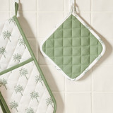 Tahiti Green Pot Holder in Green by Habitat | Pillow Talk