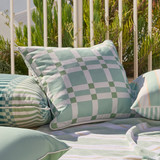 Athena Check Outdoor Cushion [SUNLATHEA25]