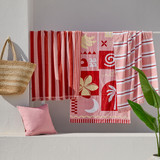 Camino Printed Velour Beach Towel [SUNLCAMIN25]