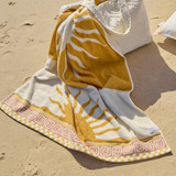 Solaire Jacquard Beach Towel with Taping [SUNLSUBTE25]
