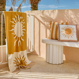 Solaire Jacquard Beach Towel with Taping [SUNLSUBTE25]