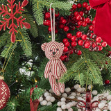 Paddy Bear Hanging Christmas Decoration [CHRCPADBS25]