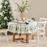 Festive Christmas Tree Table Cloth [CHRLTRETCS25]