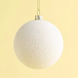 Snowberry White Christmas Bauble [CHRCSNOBS25B]