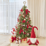 Jessie Red Velvet Bow [CHRCJESVBS25A]