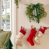 Candy Cane Lane Knitted Christmas Stocking [CHRCCANSS25]