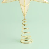 Capiz Dreams Star Christmas Tree Topper [CHRCCAPTS25]