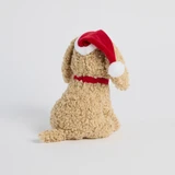 Santas Pawfect Helper Dog Christmas Cushion [CHRLSANT25]