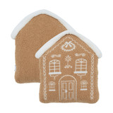Gingerbread House Cushion [CHRLGING25]