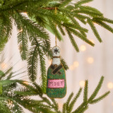 Beaded Bubbles Hanging Christmas Decoration in Green by Christmas by Pillow Talk | Pillow Talk