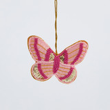 Beaded Butterfly Hanging Christmas Decoration [CHRCBEABHS25]