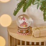 Gingerbread House Christmas Snowglobe [CHRHGINSS25]