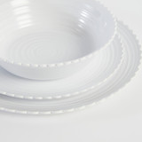 Maisie Scallop Melamine Outdoor Dinnerware [SUNLMAIDPS25A]