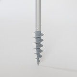 Rhodes Stripe Scalloped Fringed Beach Umbrella [SUNLRHODE25]